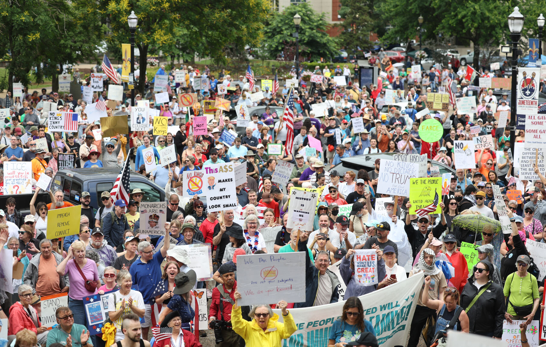 Shot of crowd at No Kings rally.JPG